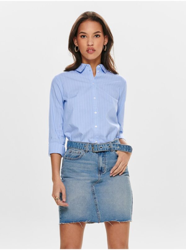 Blue women's striped shirt JDY Mio - Women's