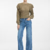 Blue women's wide leg jeans ORSAY - Women