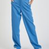 Blue women's wide trousers VILA Kamma - Women's