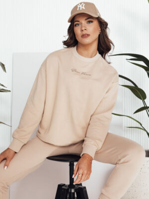 Bluza damska ERIAN kremowa Dstreet