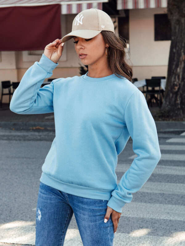 Bluza damska FASHION II jasnoniebieska Dstreet
