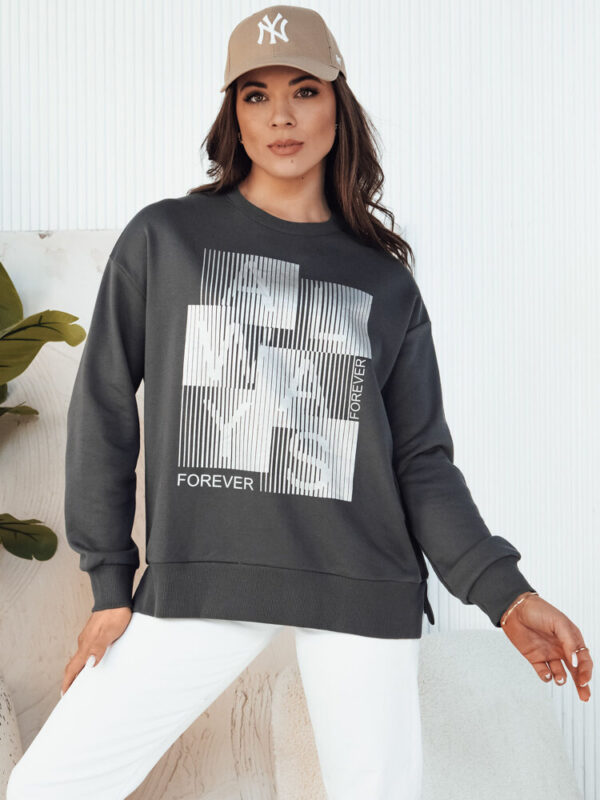 Bluza damska FEMMES grafitowa Dstreet