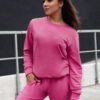 Bluza damska GLAMFLAIR różowa Dstreet