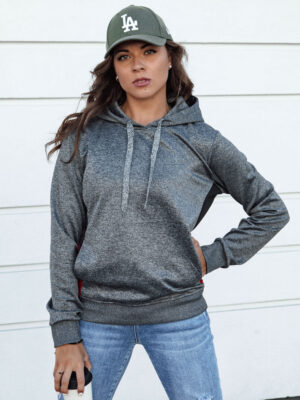 Bluza damska sportowa GIM ciemnoszara Dstreet