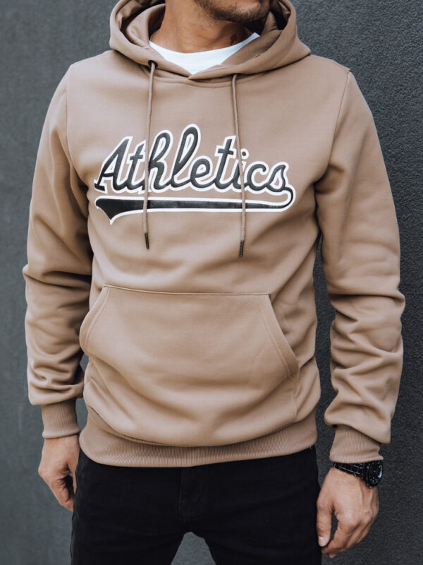 Bluza męska z kapturem khaki Dstreet