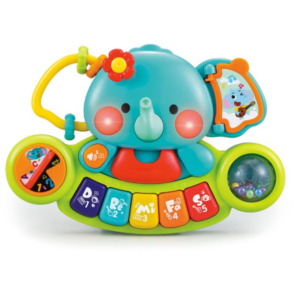 Bo Jungle B-E’L’E’Phant Piano interaktív játék 6 m+ 1 db-Ár