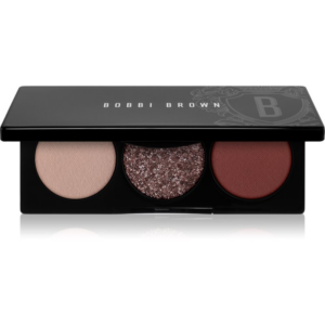Bobbi Brown Essential Eye Shadow Trios szemhéjfesték paletta a tökéletes küllemért árnyalat Smokey Plum 4