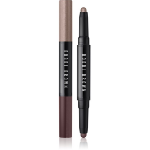 Bobbi Brown Long-Wear Cream Shadow Stick Duo szemhéjfesték ceruza duo árnyalat Pink Steel / Bark 1
