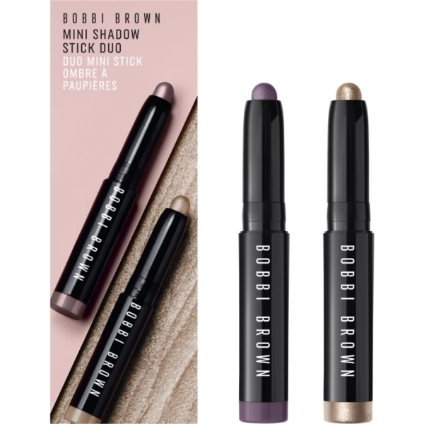 Bobbi Brown Promotional Flex Sets Mini Long-wear Cream Shadow Stick Duo​ ajándékszett a szem köré árnyalat Mica/Dusty Mauve
