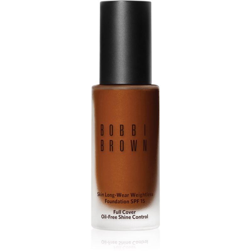 Bobbi Brown Skin Long-Wear Weightless Foundation tartós alapozó SPF 15 árnyalat Cool Almond (C-086) 30 ml-Ár