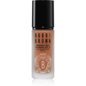 Bobbi Brown Weightless Skin Foundation SPF 15 Mini tartós matt alapozó hidratáló hatással árnyalat Almond 13 ml-Ár