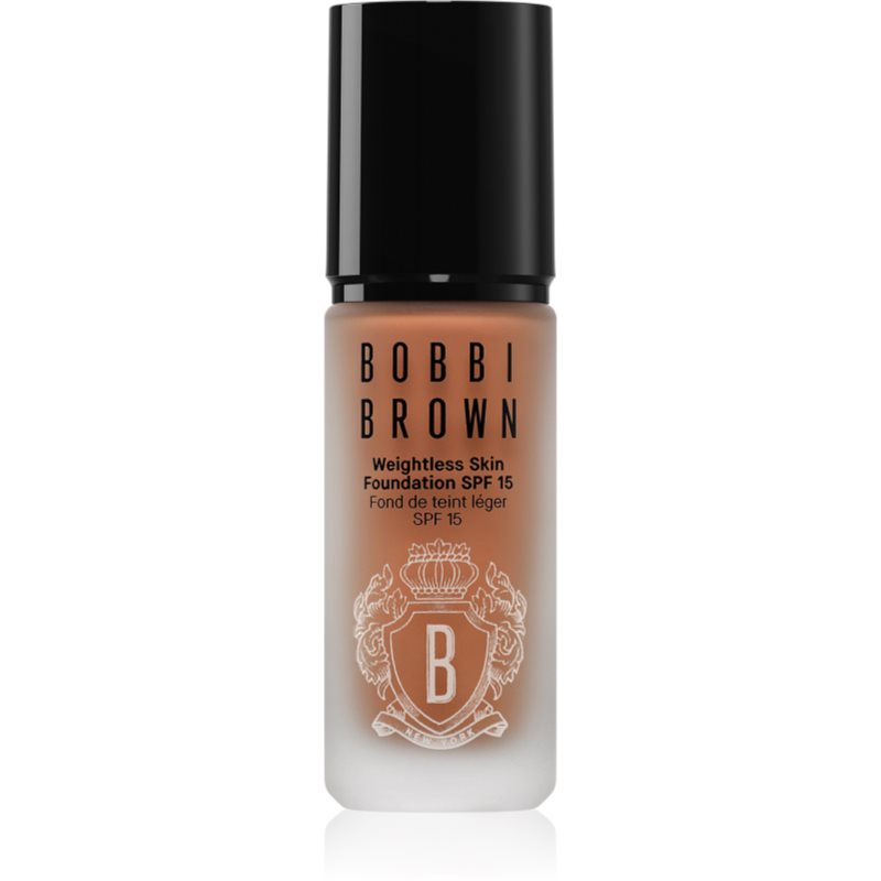Bobbi Brown Weightless Skin Foundation SPF 15 Mini tartós matt alapozó hidratáló hatással árnyalat Almond 13 ml-Ár
