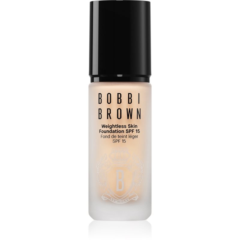 Bobbi Brown Weightless Skin Foundation SPF 15 Mini tartós matt alapozó hidratáló hatással árnyalat Cool Ivory 13 ml-Ár