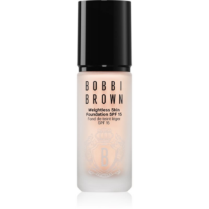 Bobbi Brown Weightless Skin Foundation SPF 15 Mini tartós matt alapozó hidratáló hatással árnyalat Ivory 13 ml-Ár