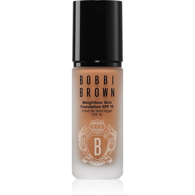 Bobbi Brown Weightless Skin Foundation SPF 15 Mini tartós matt alapozó hidratáló hatással árnyalat Neutral Walnut 13 ml-Ár