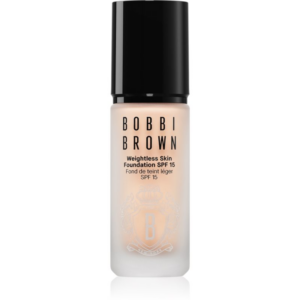 Bobbi Brown Weightless Skin Foundation SPF 15 Mini tartós matt alapozó hidratáló hatással árnyalat Sand 13 ml-Ár
