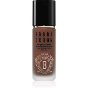 Bobbi Brown Weightless Skin Foundation SPF 15 tartós alapozó hidratáló hatással árnyalat Cool Espresso 30 ml-Ár