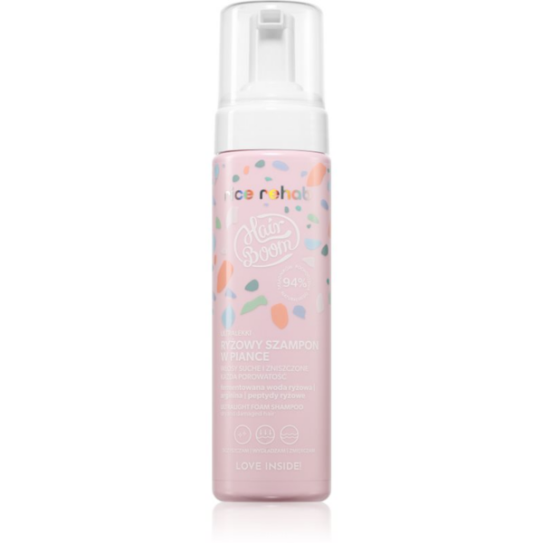 BodyBoom HairBoom Ultralight Rice Shampoo sampon minden hajtípusra 200 ml-Ár