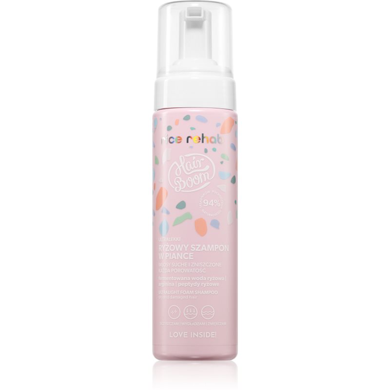 BodyBoom HairBoom Ultralight Rice Shampoo sampon minden hajtípusra 200 ml-Ár
