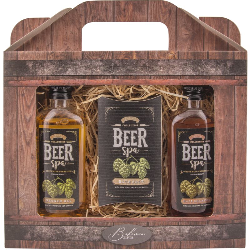 Bohemia Gifts & Cosmetics Beer Spa ajándékszett kádba való uraknak-ár