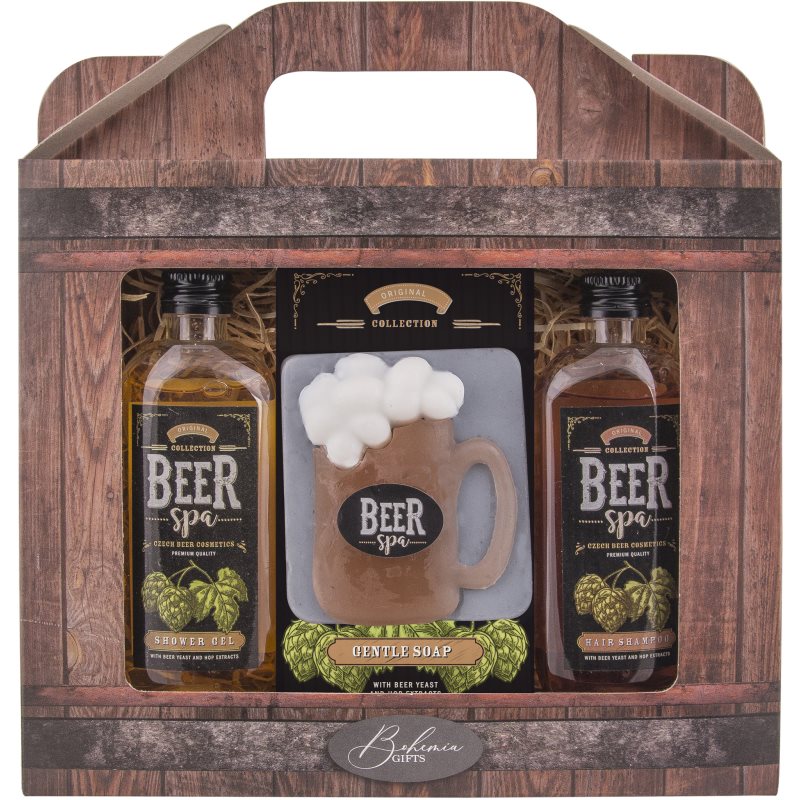 Bohemia Gifts & Cosmetics Beer Spa ajándékszett testre és hajra uraknak-ár