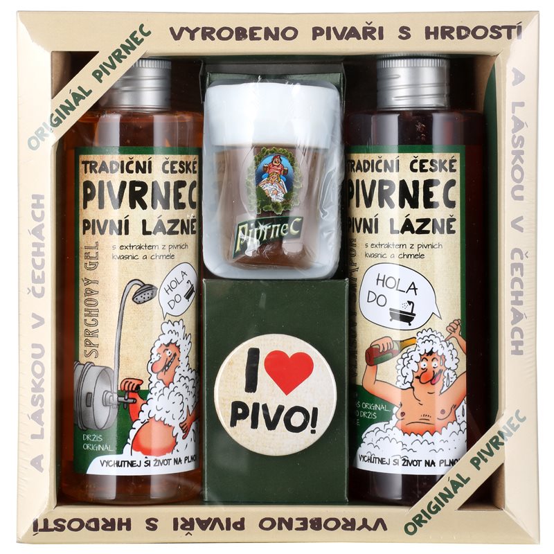 Bohemia Gifts & Cosmetics Beer szett testre és hajra uraknak-Ár