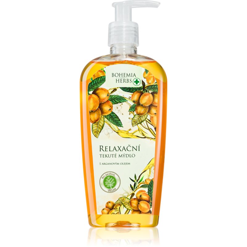 Bohemia Gifts & Cosmetics Bohemia Herbs Argan Oil folyékony szappan 300 ml-Ár