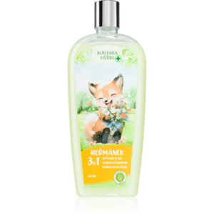 Bohemia Gifts & Cosmetics Bohemia Herbs Chamomile buborékos fürdő és tisztító gél gyermekeknek 500 ml-Ár
