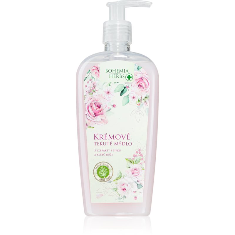 Bohemia Gifts & Cosmetics Bohemia Herbs Rose Extract folyékony szappan 300 ml-Ár