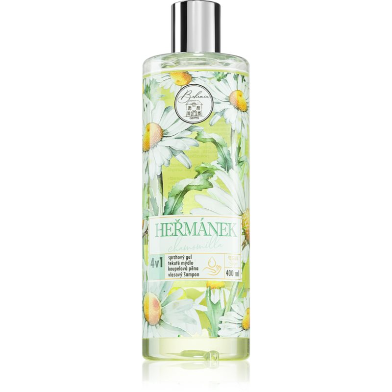 Bohemia Gifts & Cosmetics Flower Line Chamomilla tisztító gél testre és hajra 4 in 1 400 ml-Ár