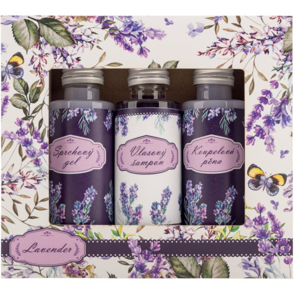 Bohemia Gifts & Cosmetics Lavender ajándékszett levendulával-ár