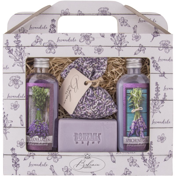 Bohemia Gifts & Cosmetics Lavender ajándékszett testre-ár