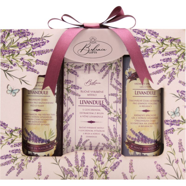 Bohemia Gifts & Cosmetics Lavender ajándékszett zuhanyba