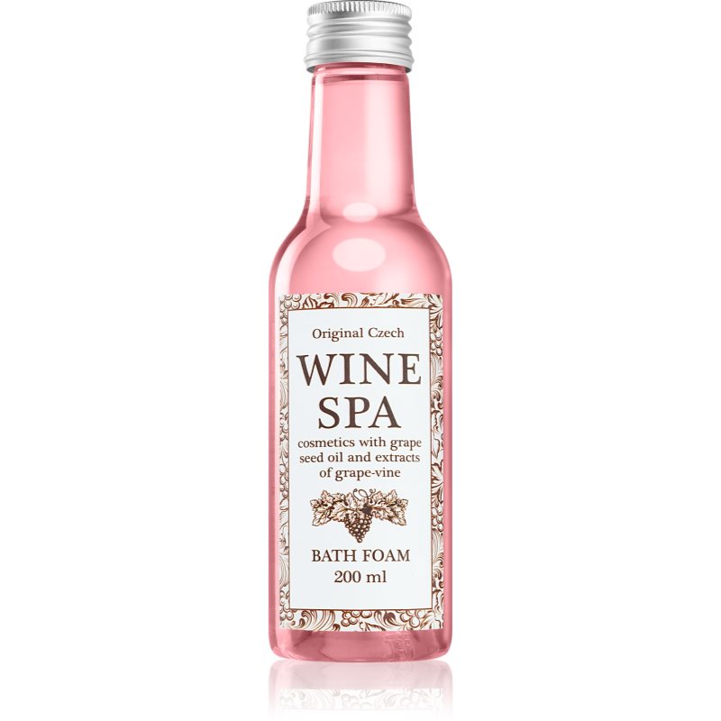 Bohemia Gifts & Cosmetics Wine Spa relaxációs olajos fürdőhab 200 ml-Ár