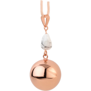 Bola FANTASY Rose Gold Marble Stone terhességi csengő 1 db