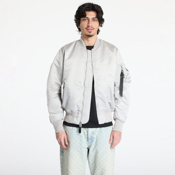 Bomber Alpha Industries MA-1 Base Flight Jacket Pastel Grey M-alacsony-ár