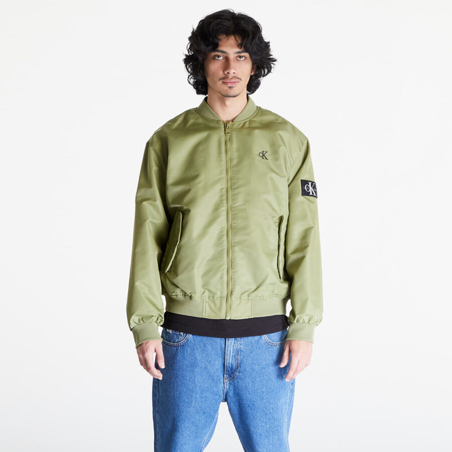 Bomber Calvin Klein Jeans Bomber Jacket Dark Juniper M-alacsony-ár