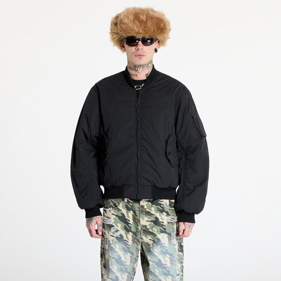 Bomber FTSHP x PROSTO Bomber Jacket UNISEX Black M-alacsony-ár