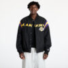 Bomber New Era Los Angeles Lakers NBA Panel Bomber Jacket UNISEX Black/ Canary Yellow S-alacsony-ár