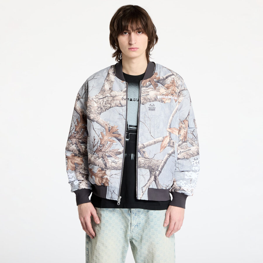 Bomber PLEASURES Dragon Bomber Grey Edge S-alacsony-ár