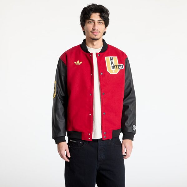 Bomber adidas Manchester United Vrct Jacket UNISEX Active Maroon L-alacsony-ár