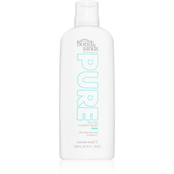 Bondi Sands Pure Self Tan Foaming Water Dark önbarnító hab hidratáló hatással 200 ml-Ár
