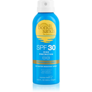 Bondi Sands SPF 30 Fragrance Free vízzel lemosható spray napozáshoz SPF 30 160 g-Ár