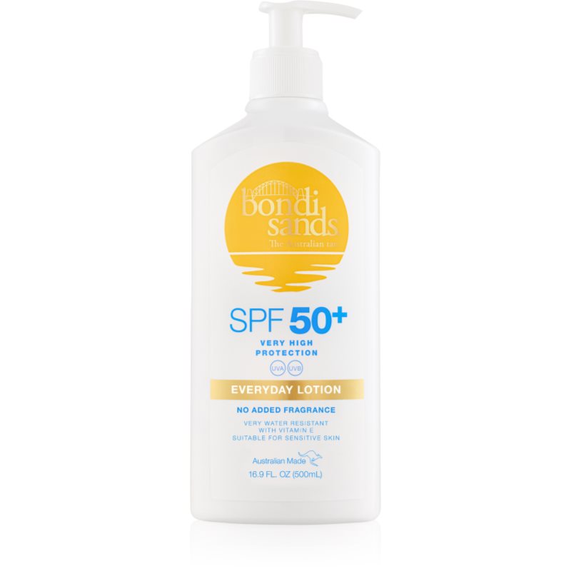 Bondi Sands SPF 50+ Everyday Body Lotion naptej vízálló SPF 50+ 500 ml-ár