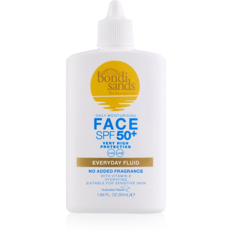 Bondi Sands SPF 50+ Everyday Face Fluid napozó fluid az arcra SPF 50+ 50 ml-ár