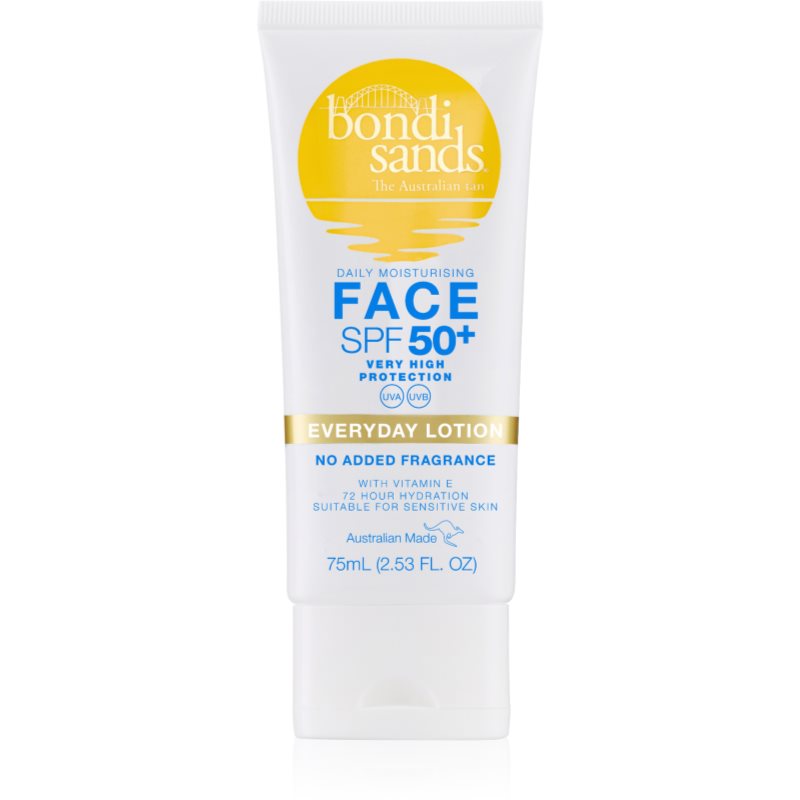 Bondi Sands SPF 50+ Everyday Face Lotion napozótej az arcra SPF 50+ 75 ml-ár