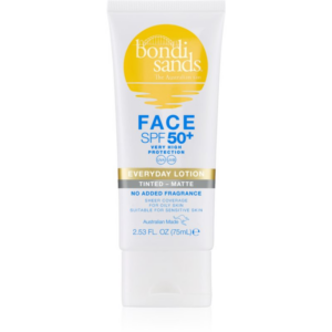Bondi Sands SPF 50+ Everyday Face Lotion védő tonizáló krém arcra matt hatásért SPF 50+ 75 ml-ár