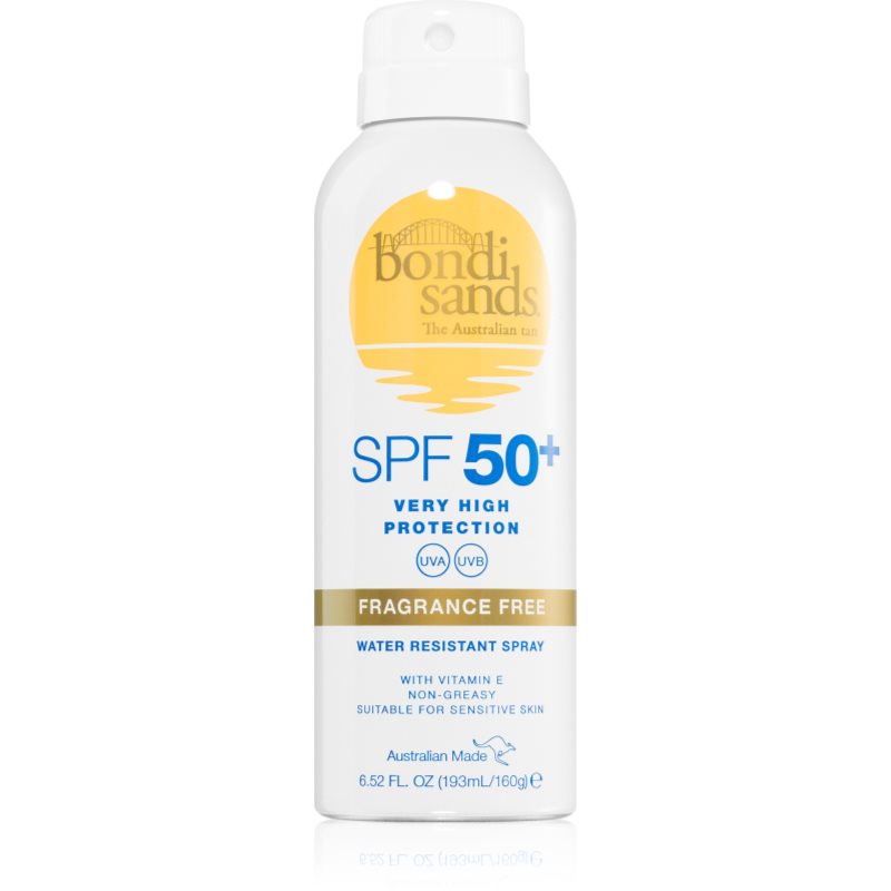 Bondi Sands SPF 50+ Fragrance Free napvédő spray SPF 50+ 160 g-Ár