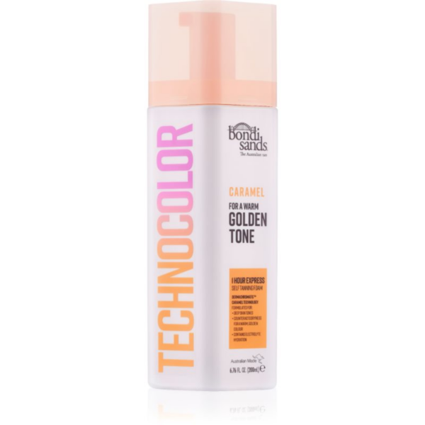 Bondi Sands Technocolor Caramel önbarnító hab árnyalat Warm Hydrated Glow 200 ml-Ár