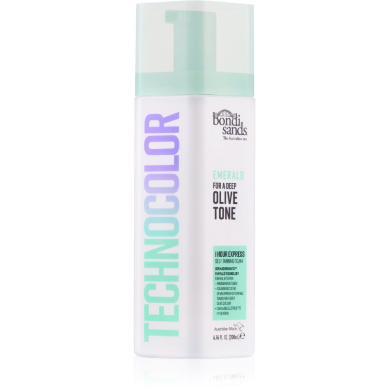 Bondi Sands Technocolor Emerald önbarnító hab árnyalat Golden Olive Bronze 200 ml-Ár